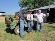 Left to right: Roland Jenkins, Sam Tate and Ken Denton